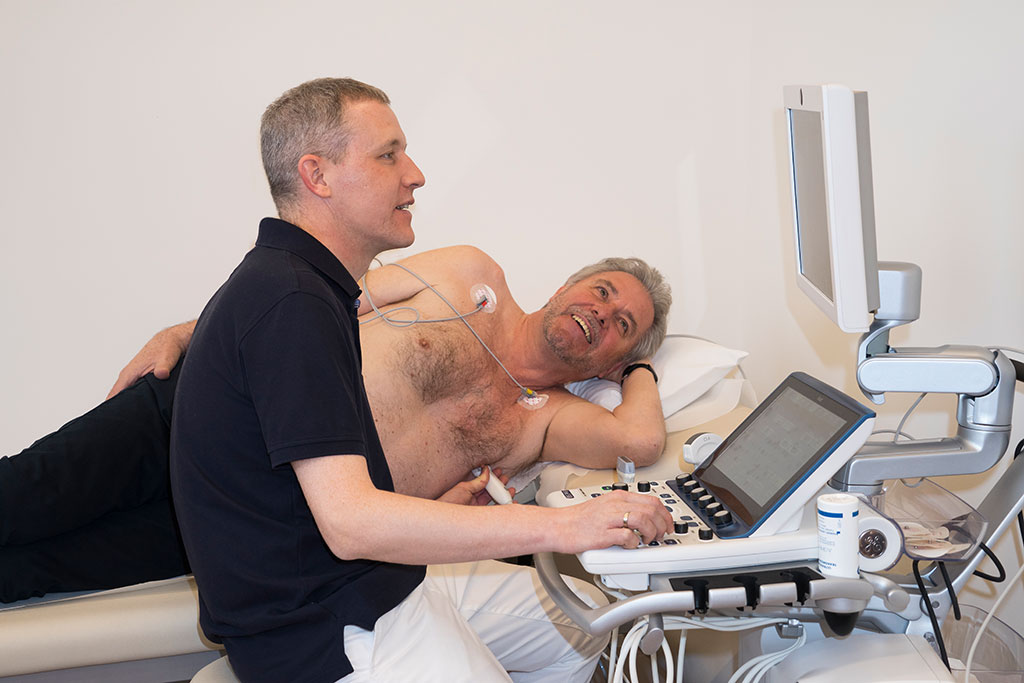 Foto Ultraschall Herz